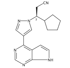 Ruxolitinib racemic Chemical Structure