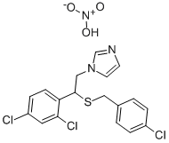 Sulconazole nitrate 结构式