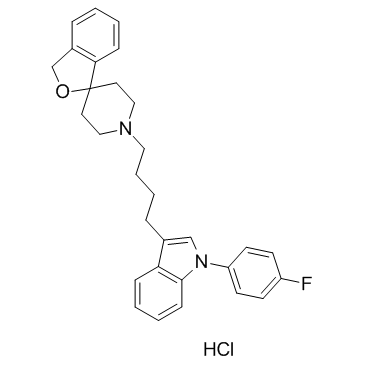 Siramesine hydrochloride 结构式