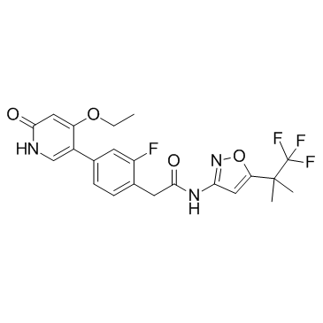 RET Kinase inhibitor 1  结构式