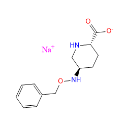 Trans-5-(Benzyloxyamino)piperidine-2-carboxylic acid,sodium salt Chemical Structure