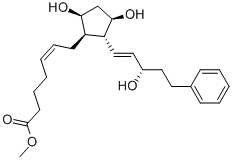 Bimatoprost Acid Methyl Ester Chemical Structure