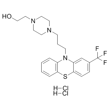 Fluphenazine hydrochloride Chemical Structure