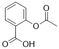 Aspirin Chemical Structure