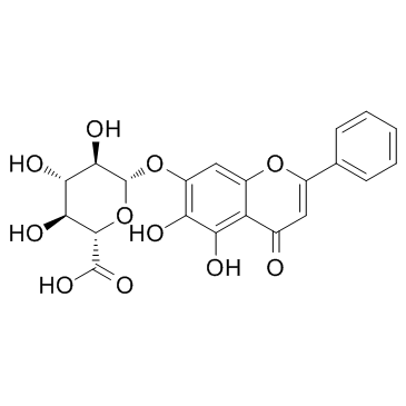 Baicalin Chemical Structure