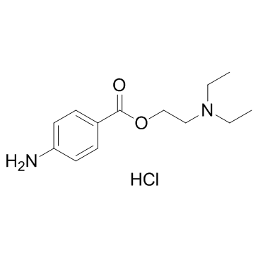 Procaine hydrochloride Chemical Structure