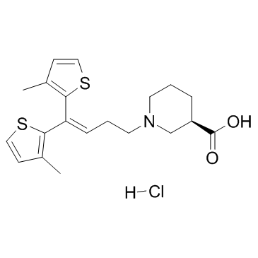 Tiagabine hydrochloride Chemical Structure