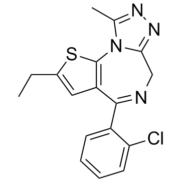 Etizolam Chemical Structure