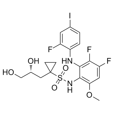 Refametinib Chemical Structure