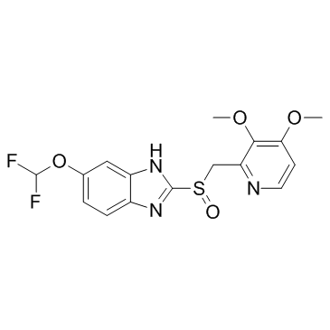 Pantoprazole Chemical Structure