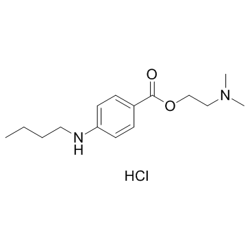 Tetracaine HCl Chemical Structure