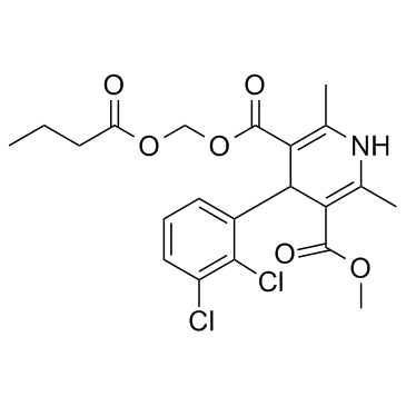 (-)-R-Clevidipine 结构式
