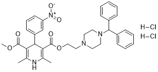 Manidipine dihydrochloride 结构式