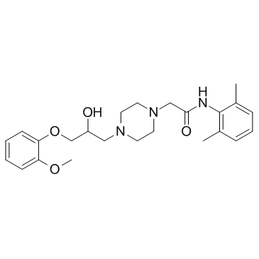 Ranolazine Chemical Structure