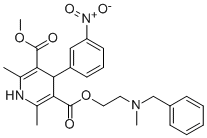 Nicardipine Chemical Structure