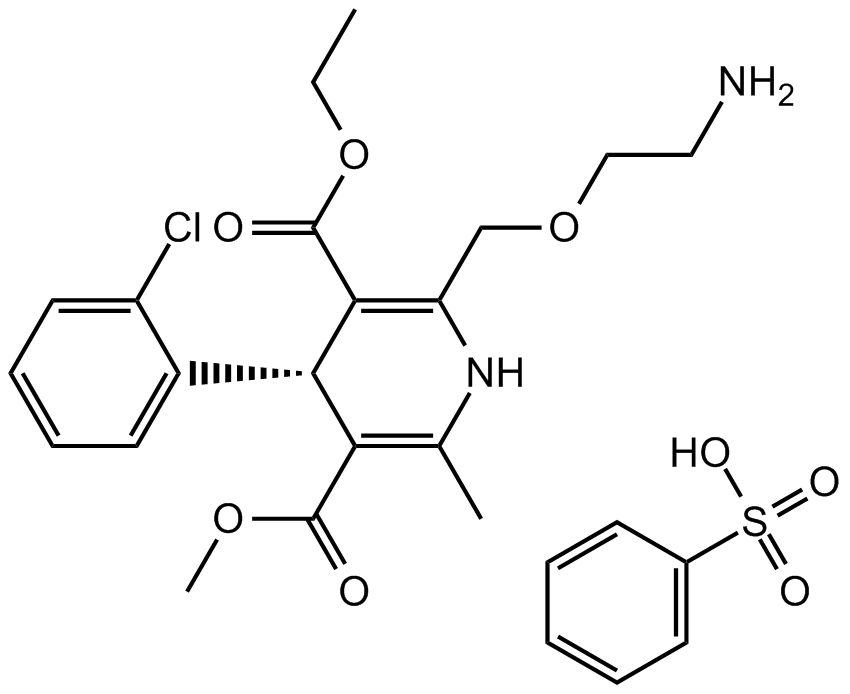 Amlodipine besylate Chemical Structure