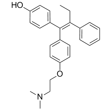 4-Hydroxytamoxifen Chemical Structure