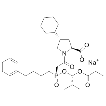 Fosinopril sodium Chemical Structure