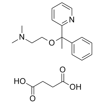 Doxylamine succinate Chemical Structure