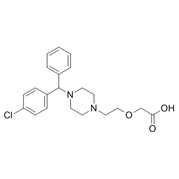 Cetirizine Chemical Structure