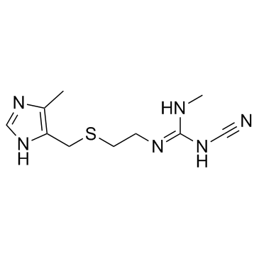 Cimetidine Chemical Structure