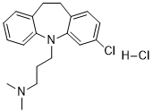 Clomipramine hydrochloride Chemical Structure