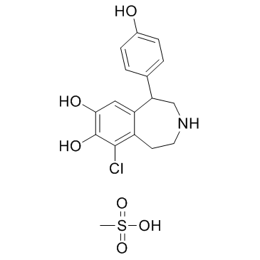 Fenoldopam mesylate Chemical Structure