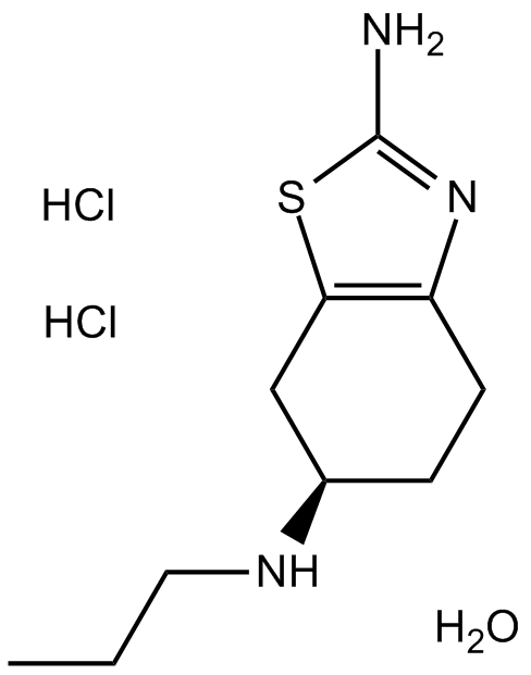 Pramipexole 2HCl Monohydrate Chemical Structure