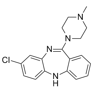 Clozapine Chemical Structure