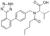 Valsartan Chemical Structure