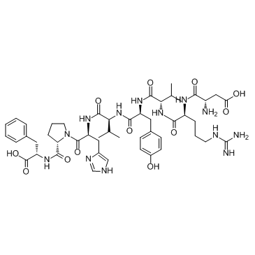 Angiotensin Acetate Chemical Structure