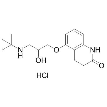 Carteolol hydrochloride Chemical Structure