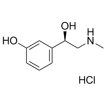 Phenylephrine HCl Chemical Structure