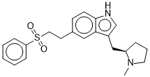 Eletriptan Chemical Structure