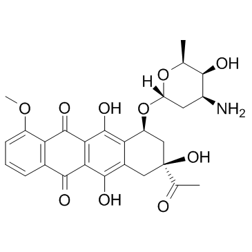 Daunorubicin Chemical Structure