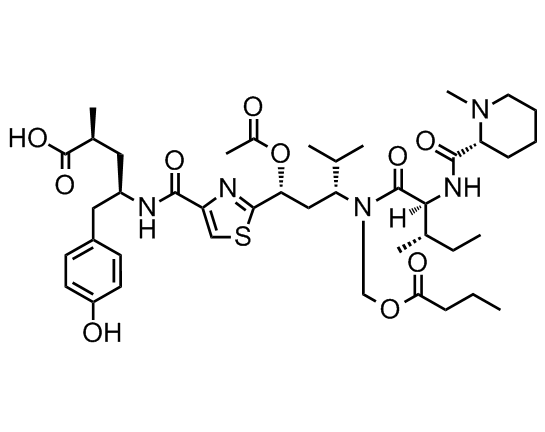 Tubulysin B Chemical Structure