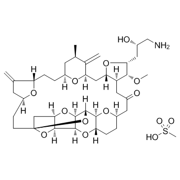 Eribulin Mesylate Chemical Structure