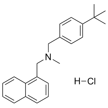 Butenafine hydrochloride Chemical Structure