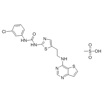 SNS-314 Mesylate Chemical Structure