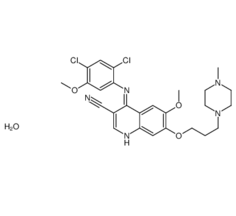 Bosutinib Monohydrate Chemical Structure