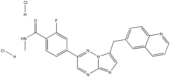 Capmatinib HCl Chemical Structure