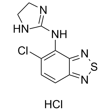 Tizanidine hydrochloride Chemical Structure