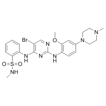 ALK inhibitor 1 结构式