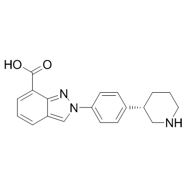 Niraparib metabolite M1 Chemical Structure