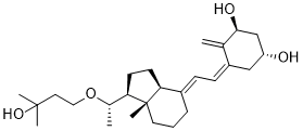 Maxacalcitol Chemical Structure