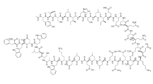 Enfuvirtide Acetate Chemical Structure