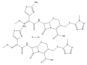 Cefmenoxime hydrochloride Chemical Structure