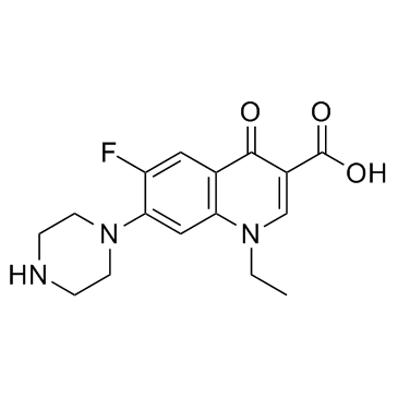 Norfloxacin Chemical Structure