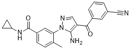 Acumapimod Chemical Structure