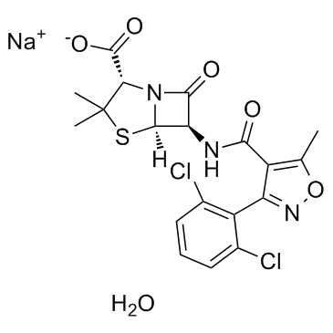 Dicloxacillin sodium Chemical Structure